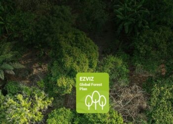 EZVIZ Gandeng Treedom dalam Program Penanaman Pohon Berskala Global