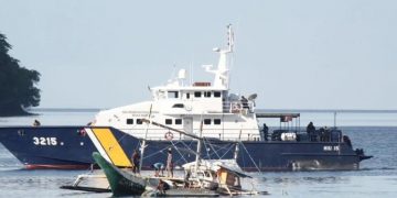 KKP menangkap satu unit kapal asing pencuri ikan berbendera Filipina di Wilayah Pengelolaan Perikanan Negara Republik Indonesia (WPPNRI) 716 Laut Sulawesi. (KKP)