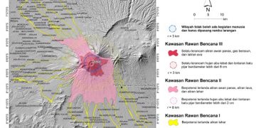 Status Gunung Raung Waspada, Radius 3 Km Berbahaya