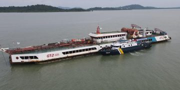 Melanggar Izin, Pengerukan Pasir Timah di Riau Dihentikan