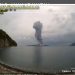 Gambar gunung anak Krakatau dari cctv PVMBG. (PVMBG)