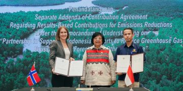 Norwegia Lanjutkan Kontribusi $100 Juta untuk FOLU Netsink Indonesia