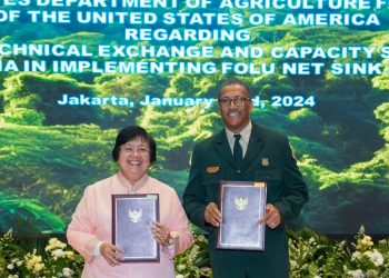 KLHK dan USDA Forest Service Jalin Kerjasama FOLU Net Sink 2030