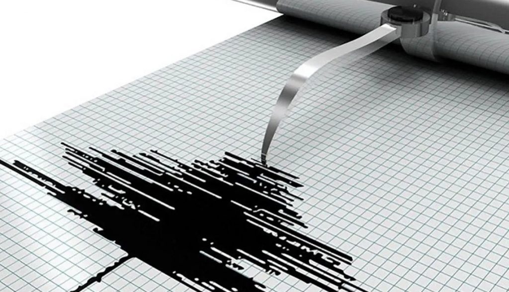 Ilustrasi - Gempa bumi yang tercatat oleh seismometer.