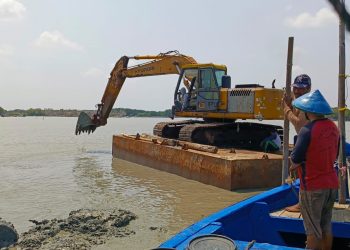 Sedimentasi Dimanfaatkan untuk Merehabilitasi Ekosistem Pesisir Morodemak