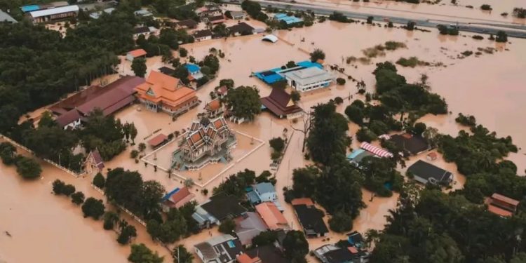 Perubahan Iklim, Banjir Besar Melanda Sejumlah Negara di Asia Tenggara