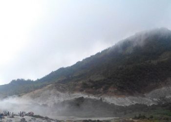 Status Gunung Dieng Waspada, Radius 500 Meter Berbahaya