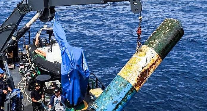 KKP Bongkar 8 Rumpon Ilegal di Laut Sulawesi Dekat Perairan Filipina