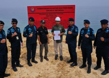 KKP Segel Proyek Jetty Ilegal Milik Investor Asing di Morowali
