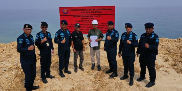 KKP Segel Proyek Jetty Ilegal Milik Investor Asing di Morowali