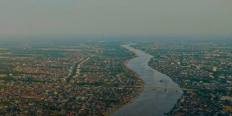 Air Pasang Mengancam Kota Pontianak